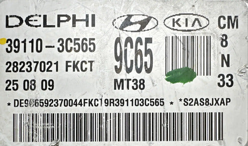 Pcm Computadora Hyundai Santa Fe 3.3l 07-09