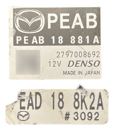 Computadora Mazda 3 2.0l 14-16 Peab 18 881a