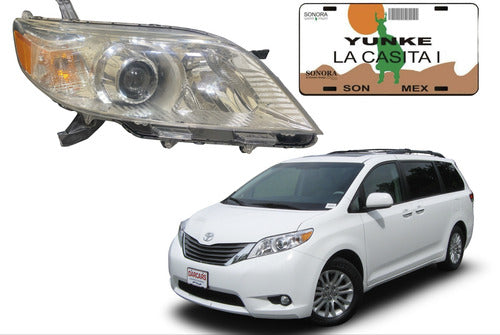 Faro Rh Toyota Sienna 2011-2014
