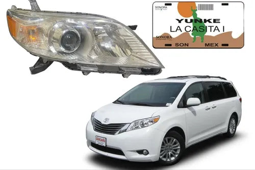 Faro Rh Toyota Sienna 2011-2014 Derecho/pasajero