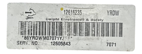 Computadora Saturn Ion 2.2l 2007 12616235 (yrdw)