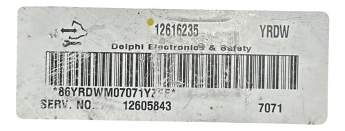 Pcm Computadora Saturn Ion 2.2l 2007 12616235 (yrdw)