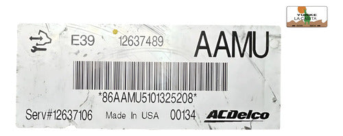 Computadora Chevrolet Equinox 2.4l A/t 10-12 12637489 (aamu)