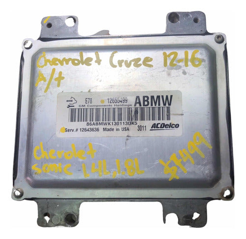 Computadora Chevrolet Cruze A/t 12-16 12655499 (abmw)