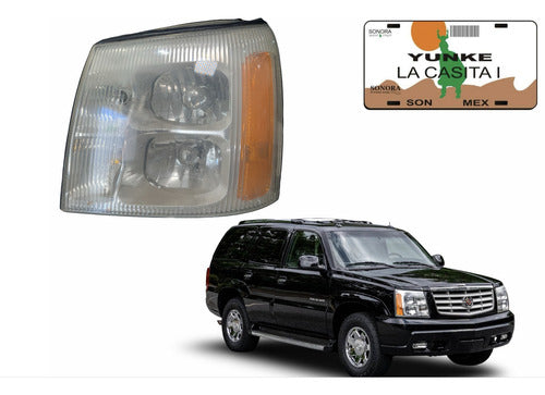 Faro Lh Cadillac Escalade 2003-2006 21995477 Izquierdo