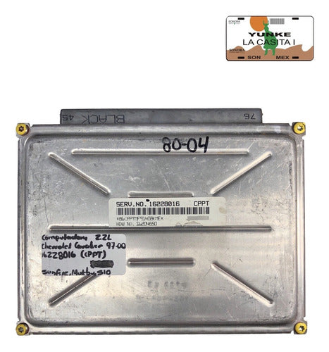 Computadora Chevrolet Cavalier 2.2l 97-00 16228016 (cppt)