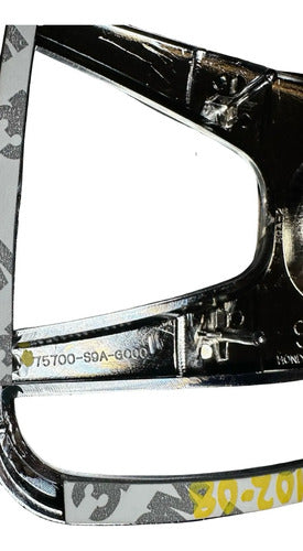 Emblema Honda Delantero 75700-s9a-g000 Plateado