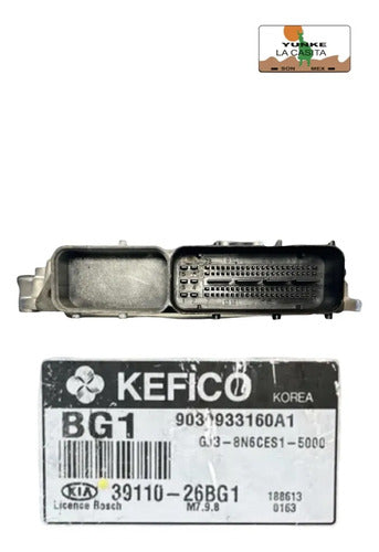 Pcm Computadora Kia Rio 1.6l M/t 2007-2010 39110-26bg1 P1