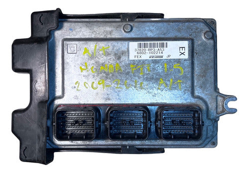 Computadora Honda Fit 2009-2010 1.5l A/t 37820-rp3-a53