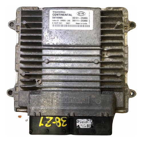 Computadora Kia Óptima 2011-2013 2.4L 39101-2G893