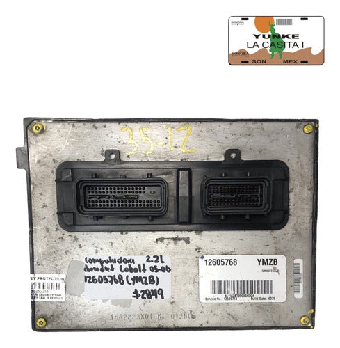 Computadora Chevrolet Cobalt 2.2l 05-06 12605768 (ymzb)