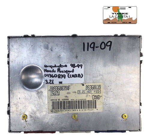 Computadora Honda Passport 3.2l 98-99 09360839 (cmxb)