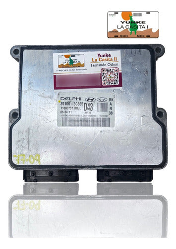 Computadora Hyundai Génesis 3.8l M/t 09-11 39106-3c665