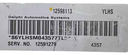 Computadora Chevrolet Uplander 3.5l 05-06 12598113 (ylhs)