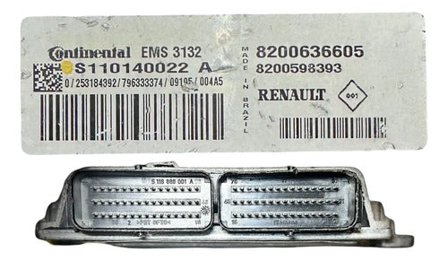 Computadora Nissan Aprio 1.6l M/t 07-15 S110140022 A