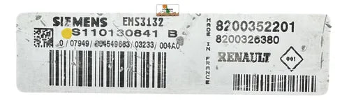 Pcm Computadora Nissan Platina 1.6l 2006 S110130841 B