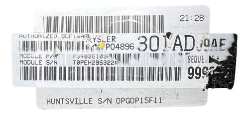 Computadora Chrysler Sebring 2.4l 2004 P04896301ad