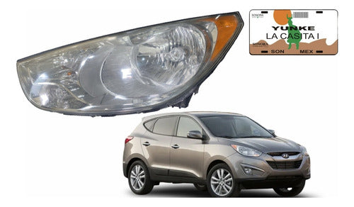 Faro Lh Hyundai Tucson 2010-2013 92101-2sxxx Izquierdo/conductor