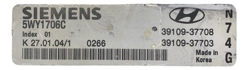 Pcm Computadora Hyundai Tiburon 03-06 39109-37708