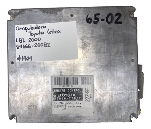Computadora Toyota Celica 1.8l 2000 89666-20082