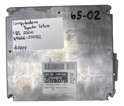 Computadora Toyota Celica 1.8l 2000 89666-20082