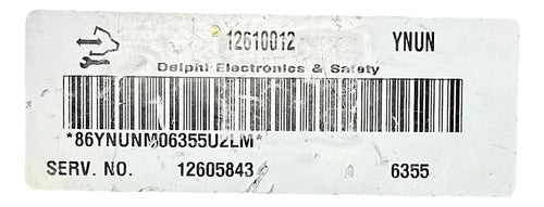 Pcm Computadora Chevrolet Equinox 2.4l 2009 12610012 (ynun)