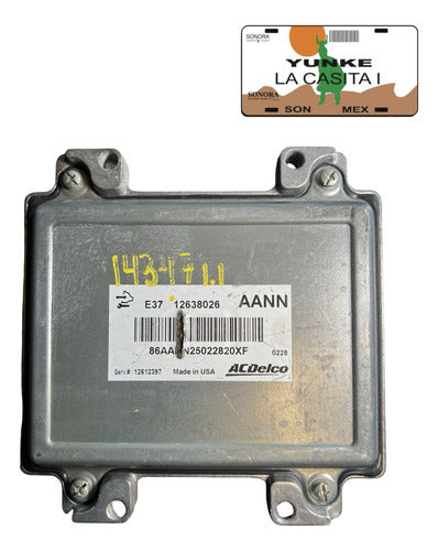 Computadora Chevrolet Malibu 2.4l 07-12 12638026 (aann)