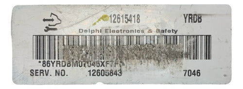 Computadora Saturn Outlook 3.6l A/t 2007 12615418 (yrdb)
