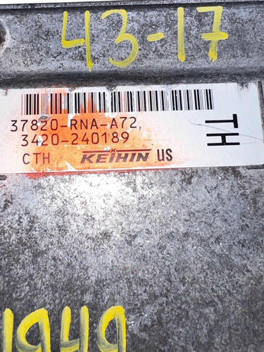 Computadora Honda Civic 1.8l 2009-2011    37820-rna-a72 (th)