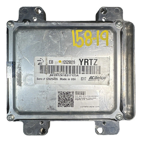 Pcm Computadora Chevrolet Impala 3.5l 2009 P2