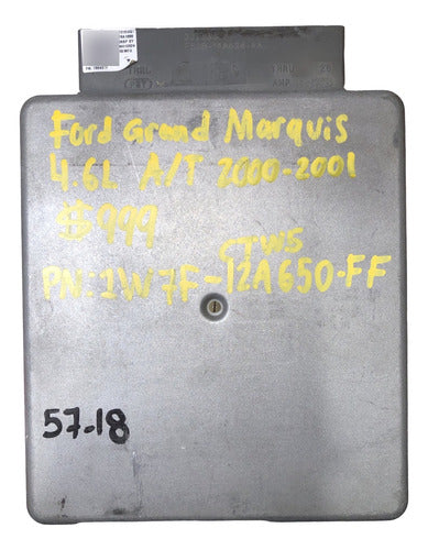 Computadora Ford Grand Marquis   00-01 1w7f-12a650-ff (ctw5)