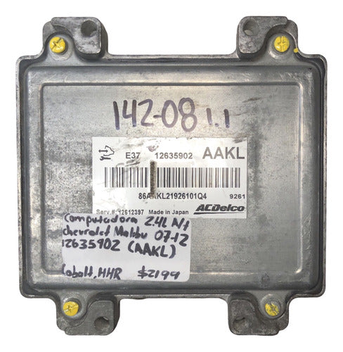 Computadora Chevrolet Malibu 2.4l A/t 07-12 12635902 (aakl)