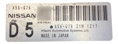 Computadora Nissan Maxima 3.5l A/t 12-13 A56-g76 Z1m (d5)