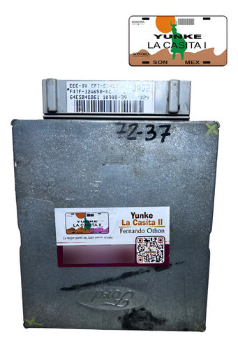 Computadora Ford Van E-150 5.8l 1994 F4tf-12a650-mc