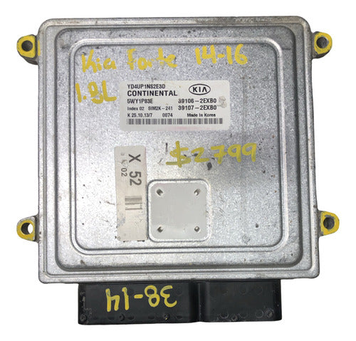 Computadora Kia Forte 2014-2016 1.8l          39106-2exb0
