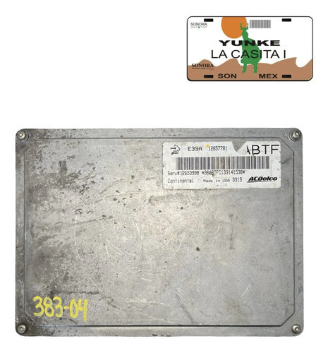 Computadora Chevrolet Equinox 2.4l 2014 12657781 (abtf)