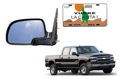 Espejo Retrovisor Lh Chevrolet Silverado 2000