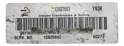 Computadora Pontiac Solstice 2006-2009 12607653 (yndk)