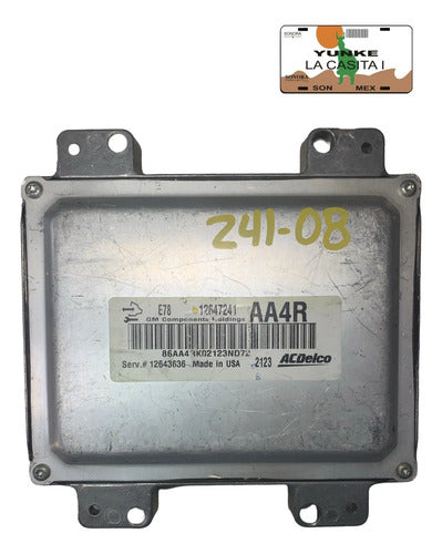 Pcm Computadora Chevrolet Cruze 1.4l 12-16 Turbo (aa4r) P7