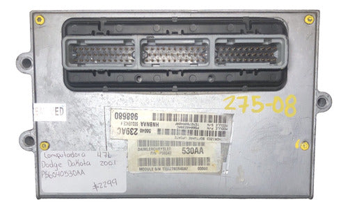 Computadora Dodge Dakota 4.7l 2001 P56040530aa
