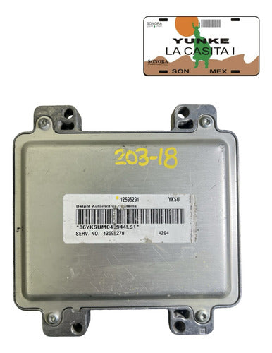 Computadora Chevrolet Malibu 3.5l 05-06 12596291 (yksu)