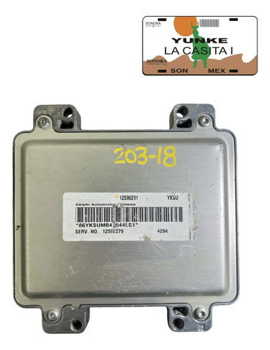 Pcm Computadora Chevrolet Malibu 3.5l 05-06 12596291 (yksu)
