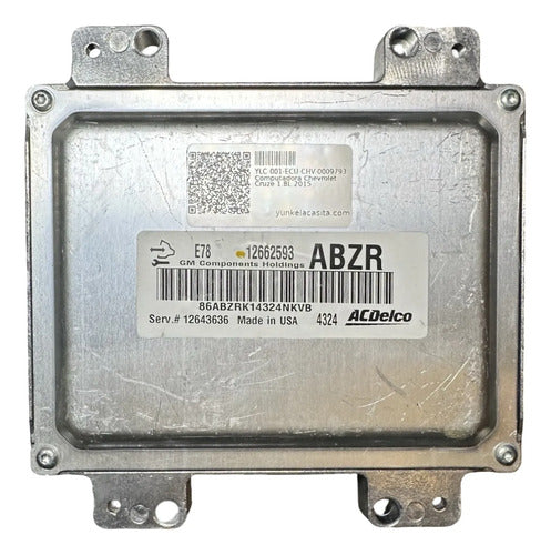 Computadora Chevrolet Malibu 3.6l 2011 12639298 (aar5)