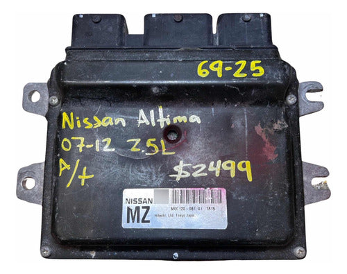 Computadora Nissan Altima 2.5l A/t 07-12  Mec120-081 A1 (mz)