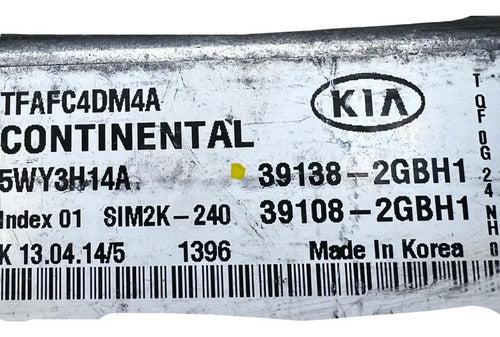 Pcm Computadora Kia Optima 2.4l 14-15 39138-2gbh1 P2