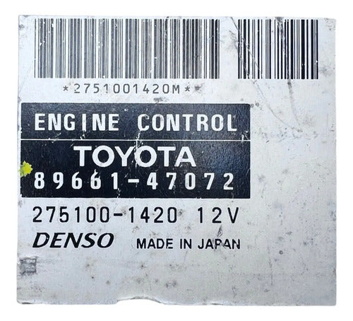Pcm Computadora Toyota Prius 1.5l 2004-2006 89661-47072
