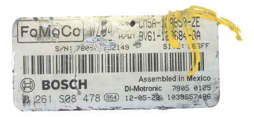 Pcm Computadora Ford Focus 2.0l 2012 Cm5a-12a650-ze