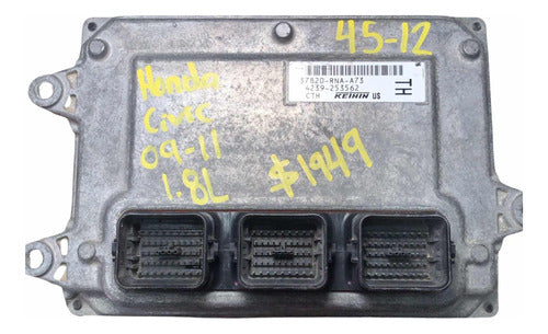 Computadora Honda Civic 1.8l 2009-2011    37820-rna-a73 (th)