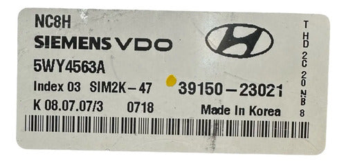 Pcm Computadora Hyundai Elantra 2.0l 07-10 39150-23021 P1