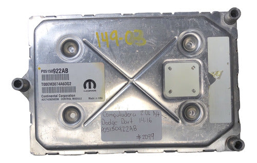 Computadora Dodge Dart 2.0l A/t 14-16 P05150922ab